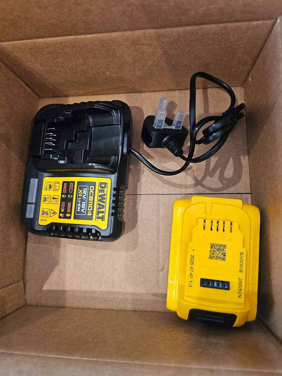 New dewalt battery and charger €100 - Image 2