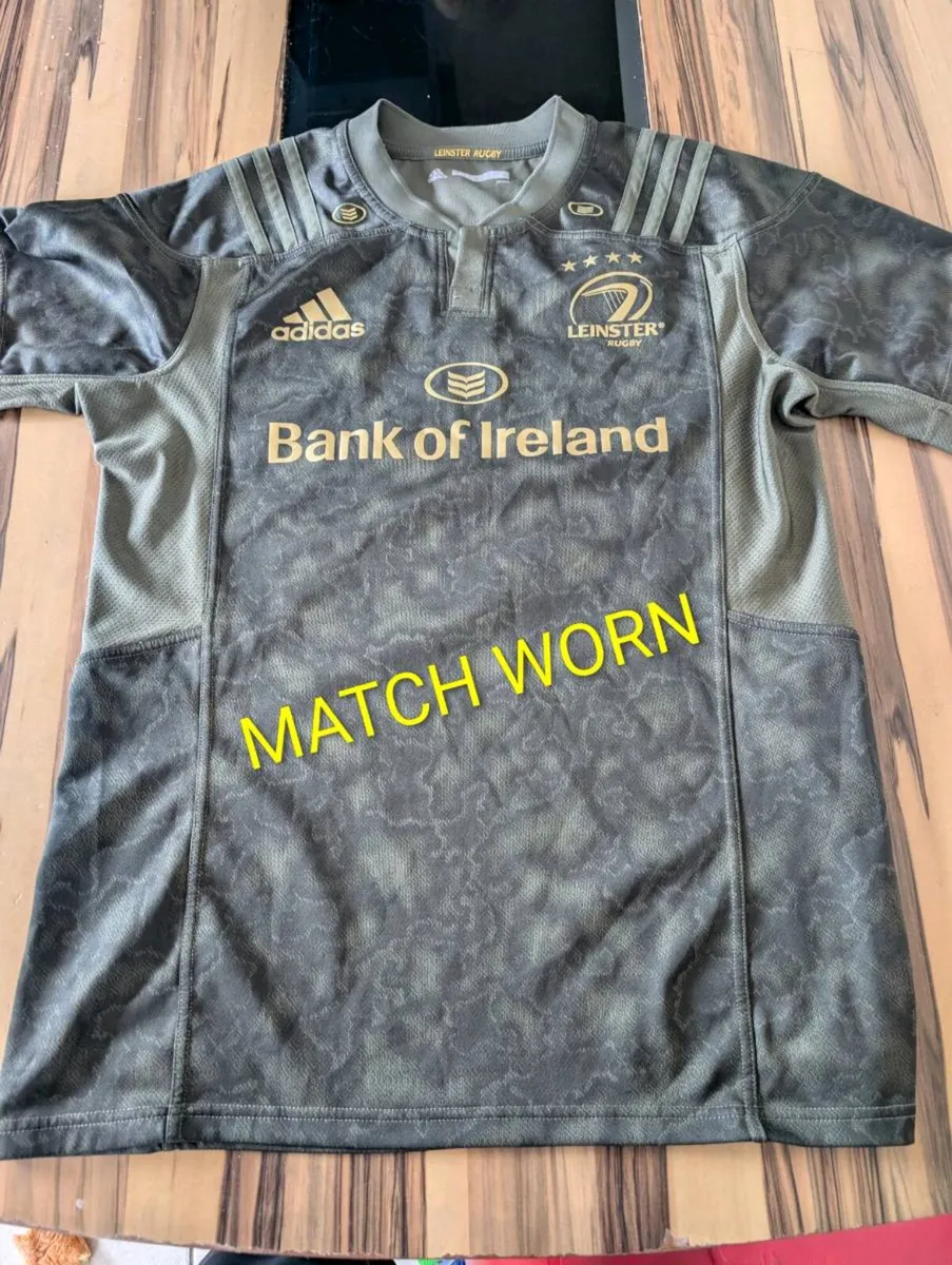 Leinster match worn Rugby jersey - Image 3