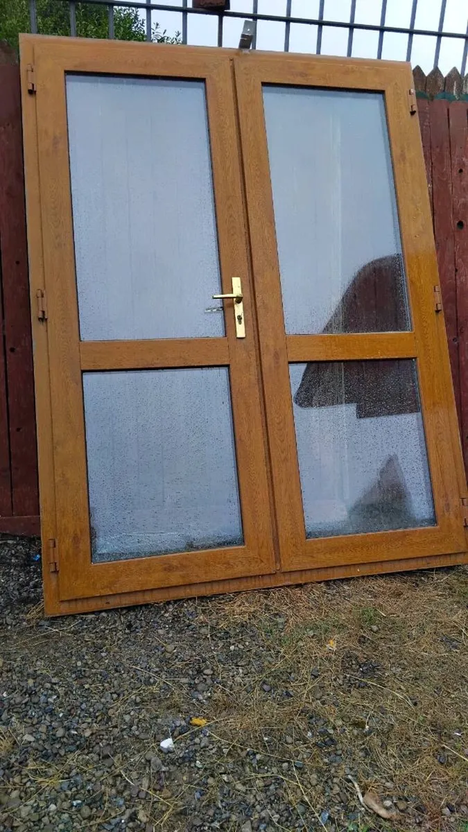 Pvc french doors - Image 1