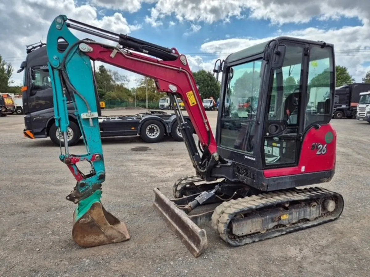 2022 YANMAR MINI EXCAVATOR 2.6T MINI DIGGER - Image 1