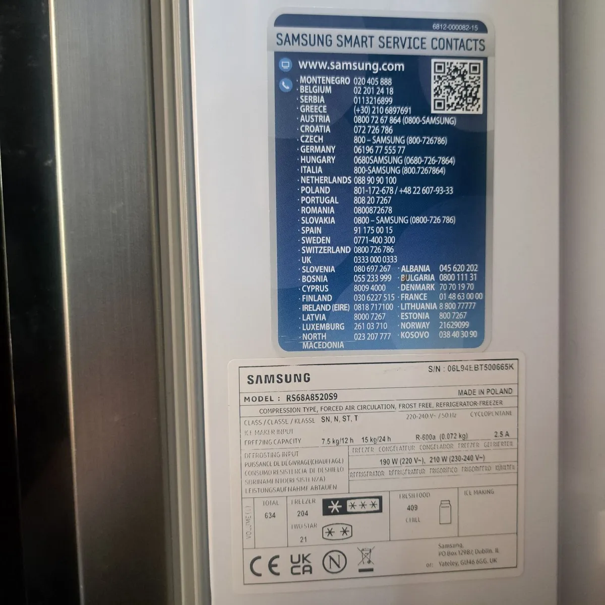 Samsung American Fridge - Image 3