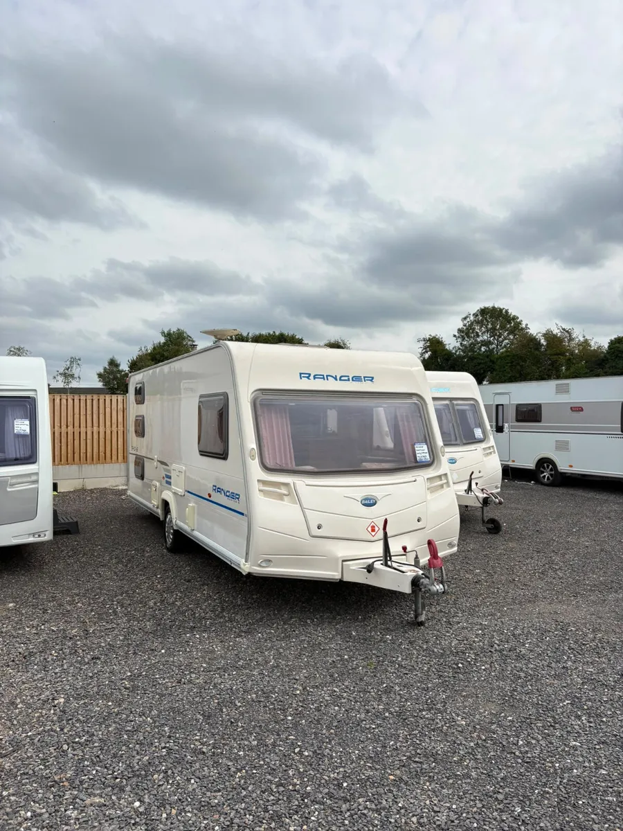 Bailey 6 Berth Fixed Triple Bunkbed Caravan - Image 1