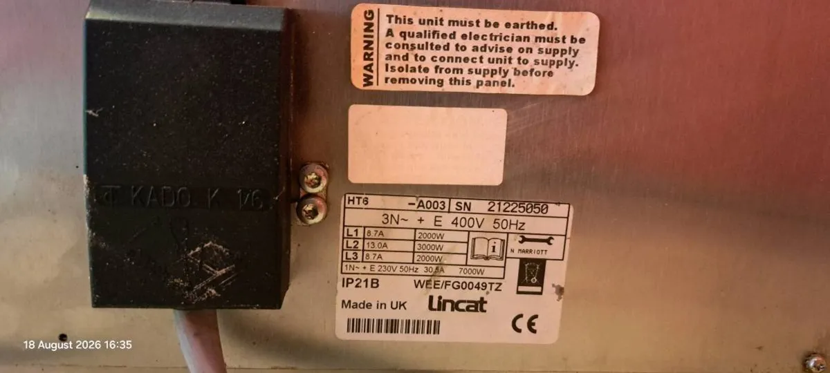 Lincat hot plate and hob - Image 4