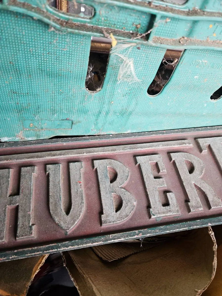 Vintage German Street Sign Schubert - Image 3