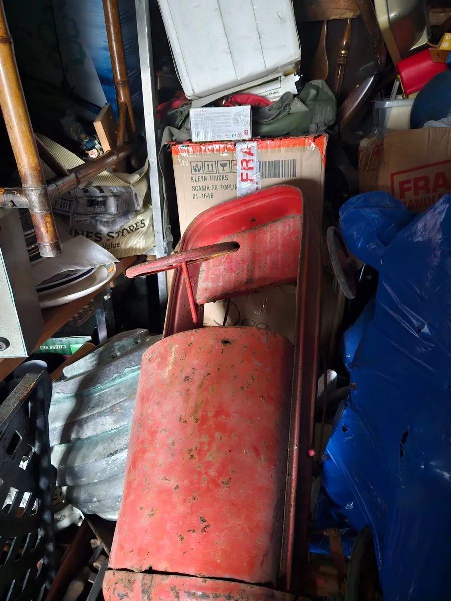 Vintage Triang Pressed Steel Childs Pedal Car - Image 3