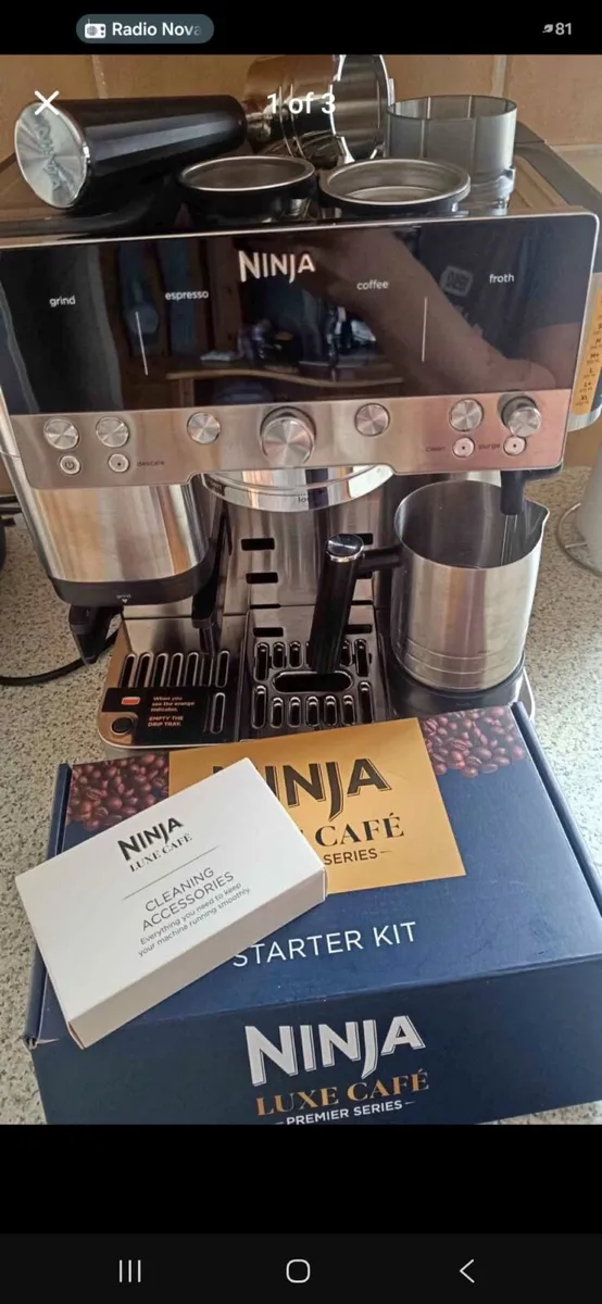 Ninja luxe coffee machine - Image 2
