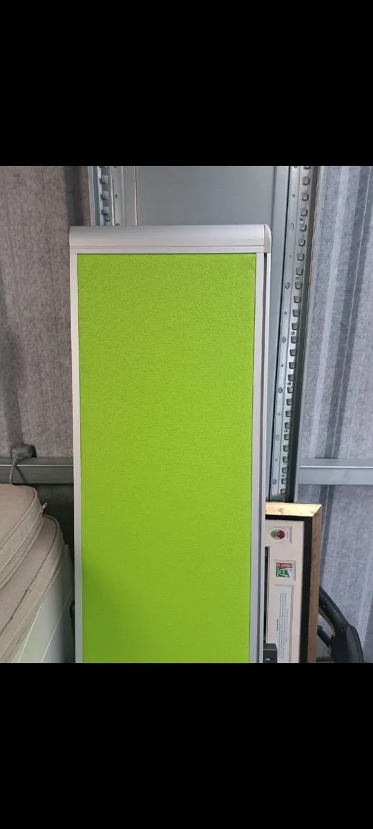 NEW Office desk screen with fittings - Image 1