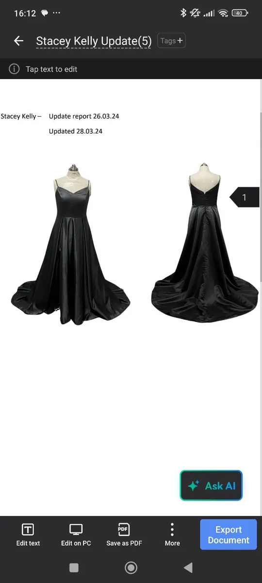 Wedding dress - Image 2