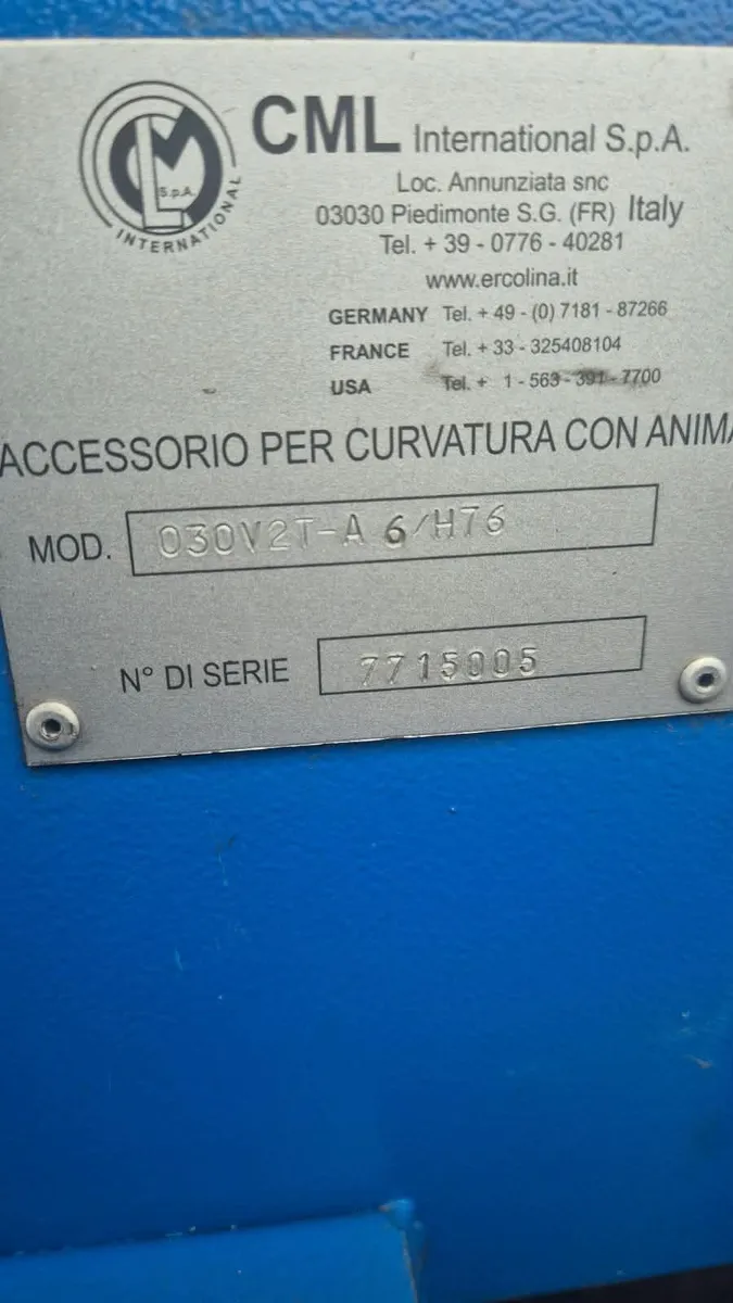 Top 030V2T A6/H76 semi-automatic NC rotary bender - Image 2