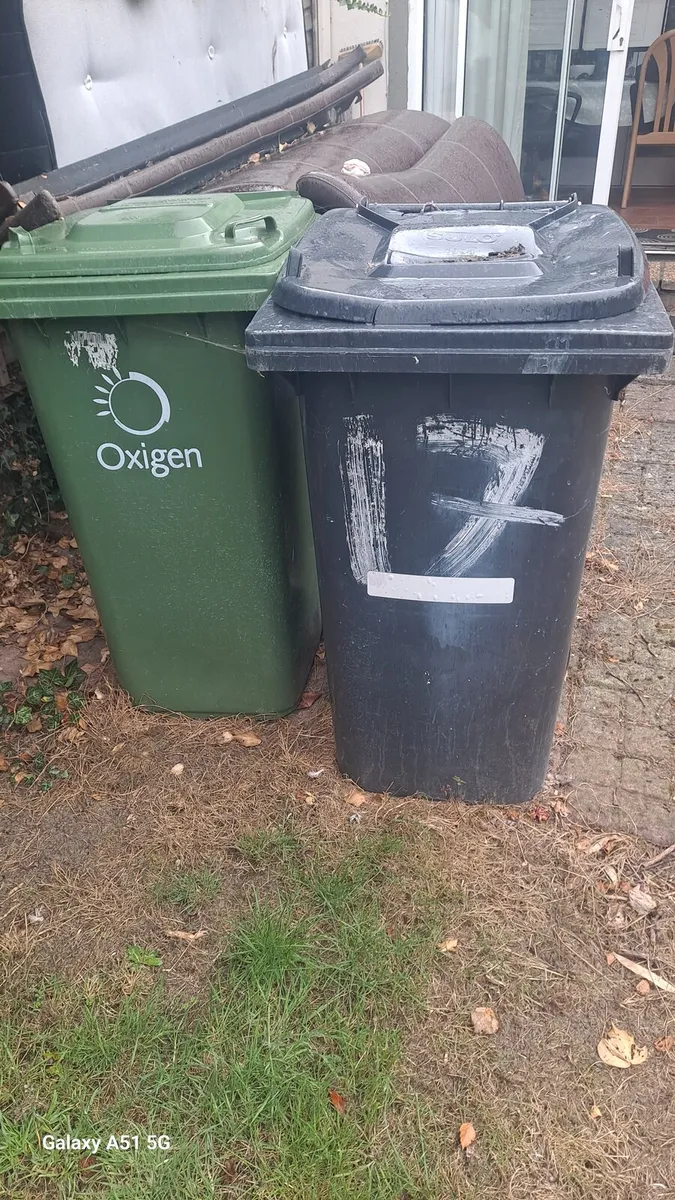 Wheelie bins