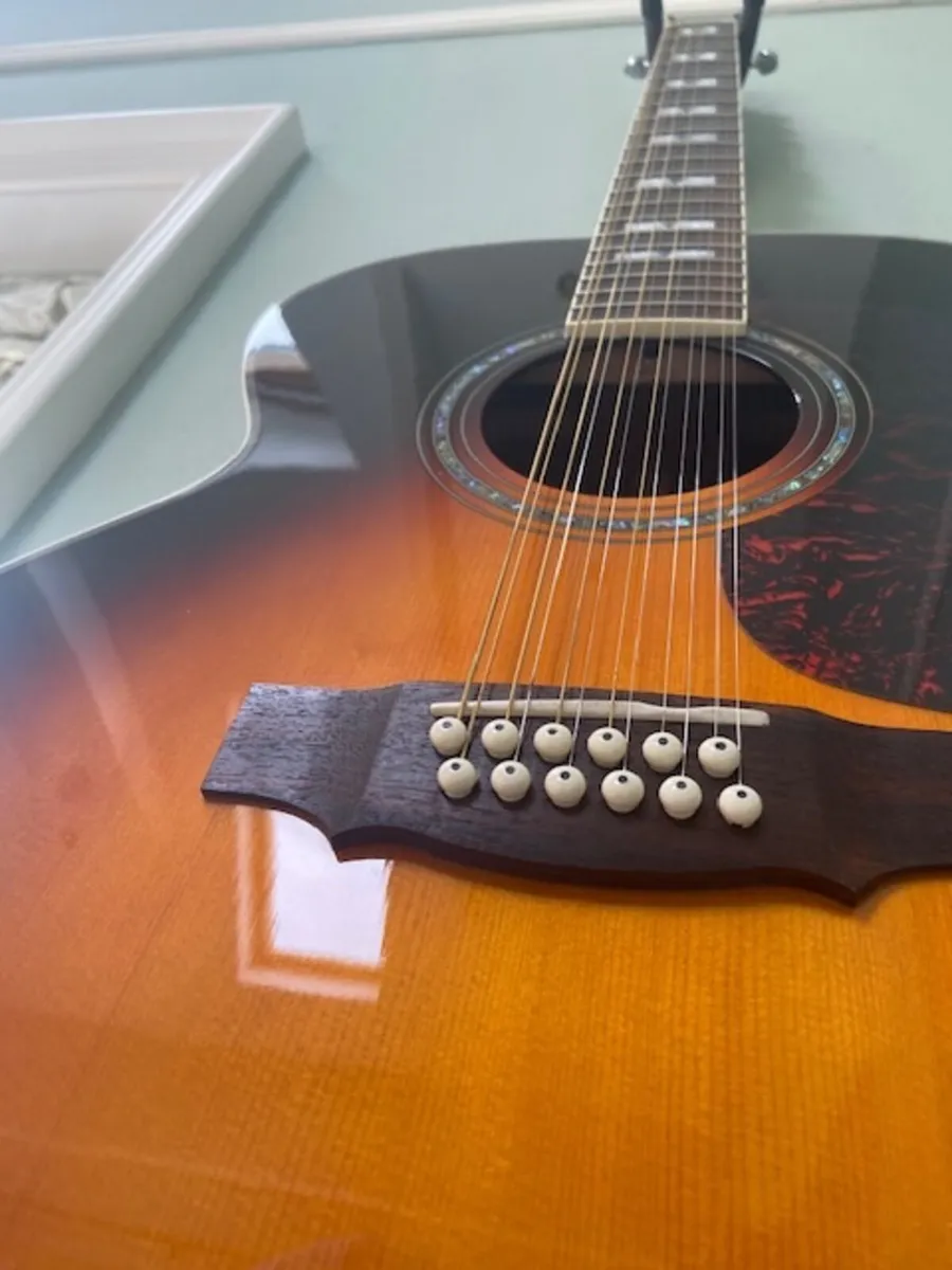 12 string Guild Guitar electro acoustic 2024 - Image 4