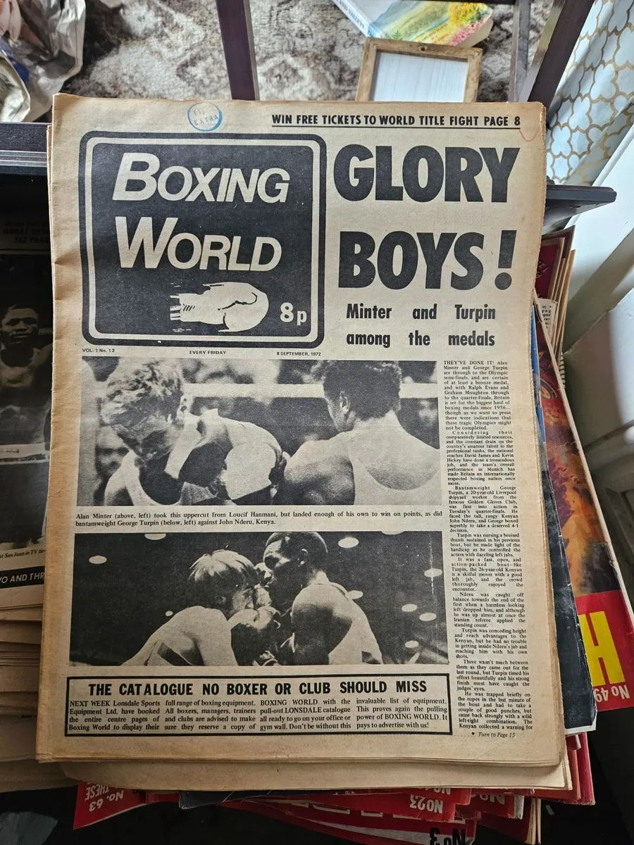 Vintage Boxing Magazine - Image 1