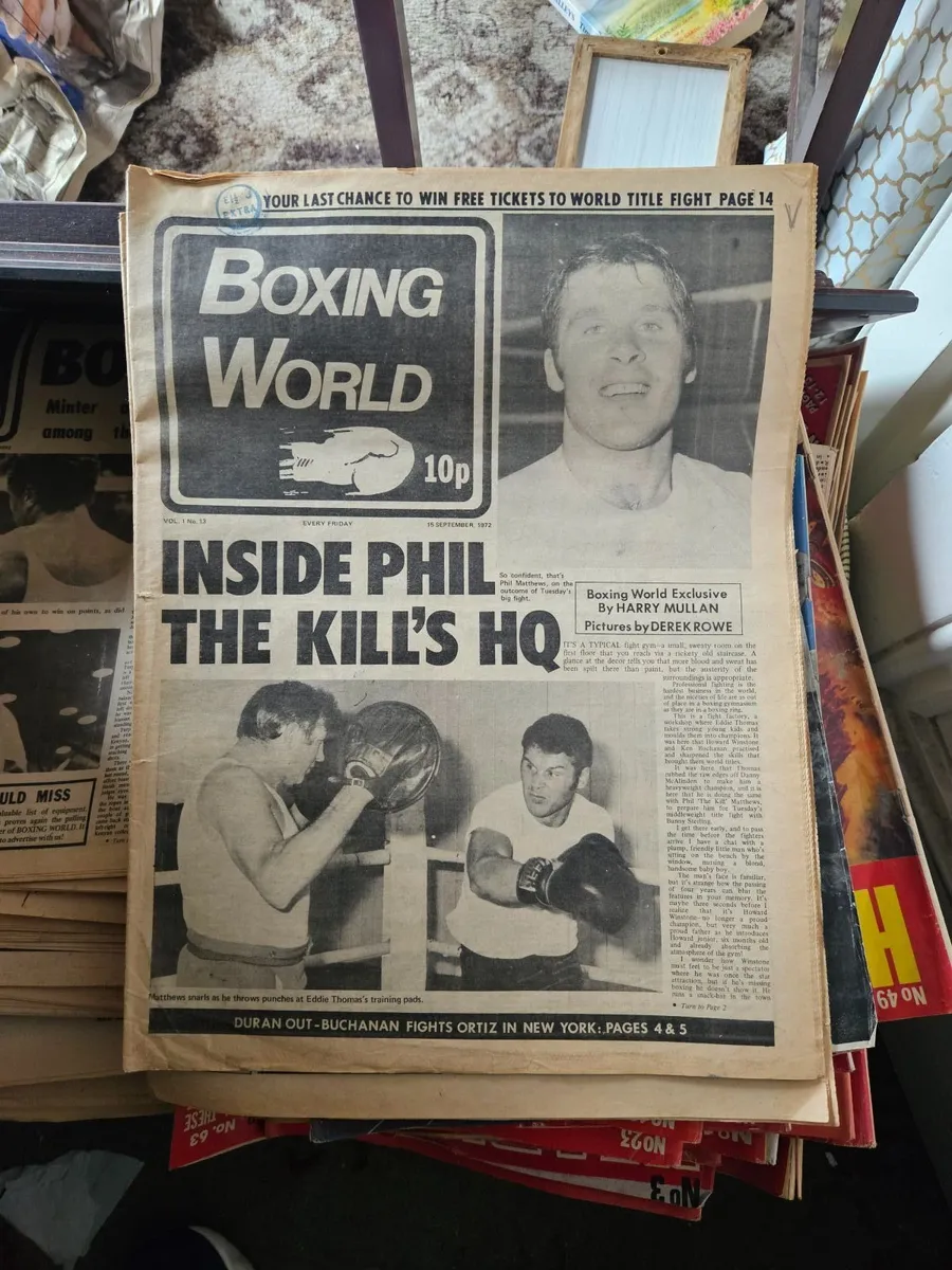 Vintage Boxing Magazine - Image 1