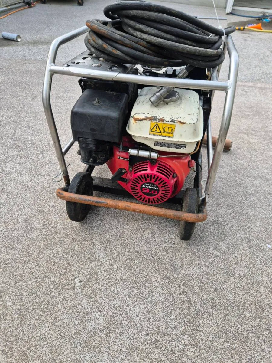 JCB beaver hydraulic power pack with core drill - Image 2
