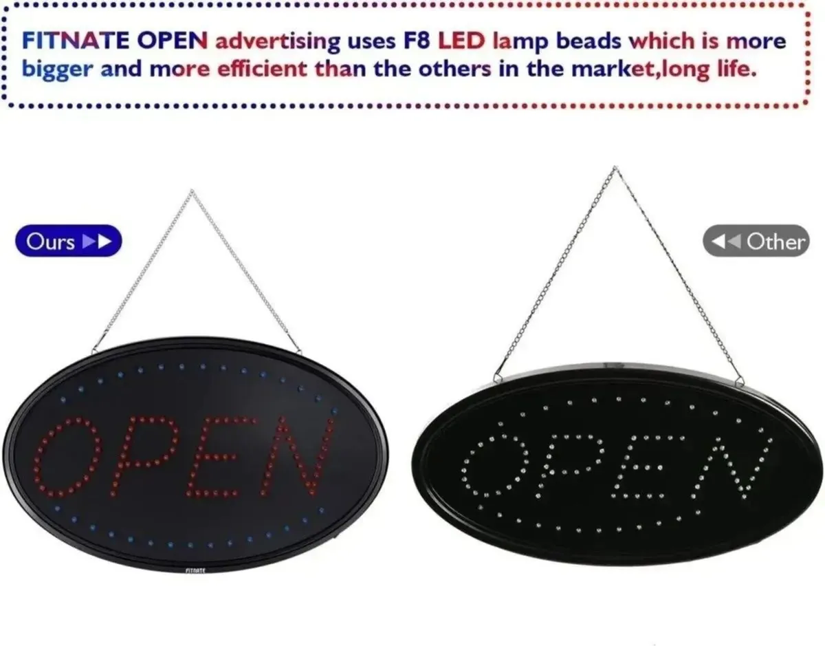 Open Sign Electric LED Advertising Board - Image 2