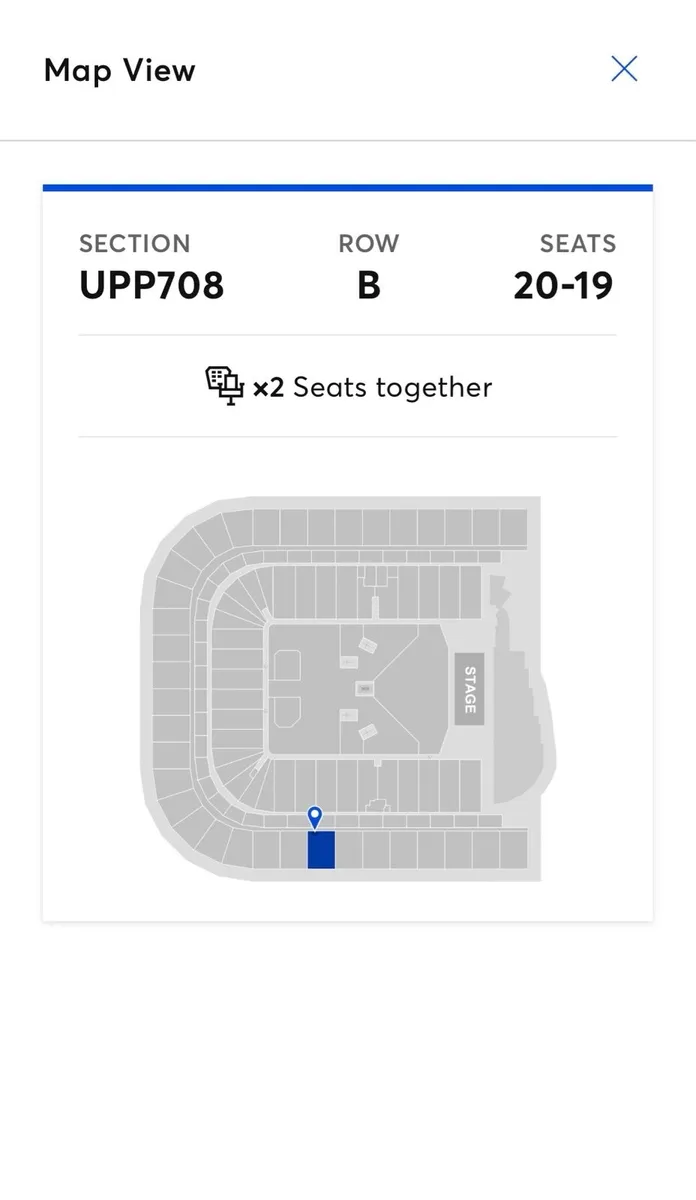 X2 Bon Jovi Seated Tickets. Great seats! - Image 3