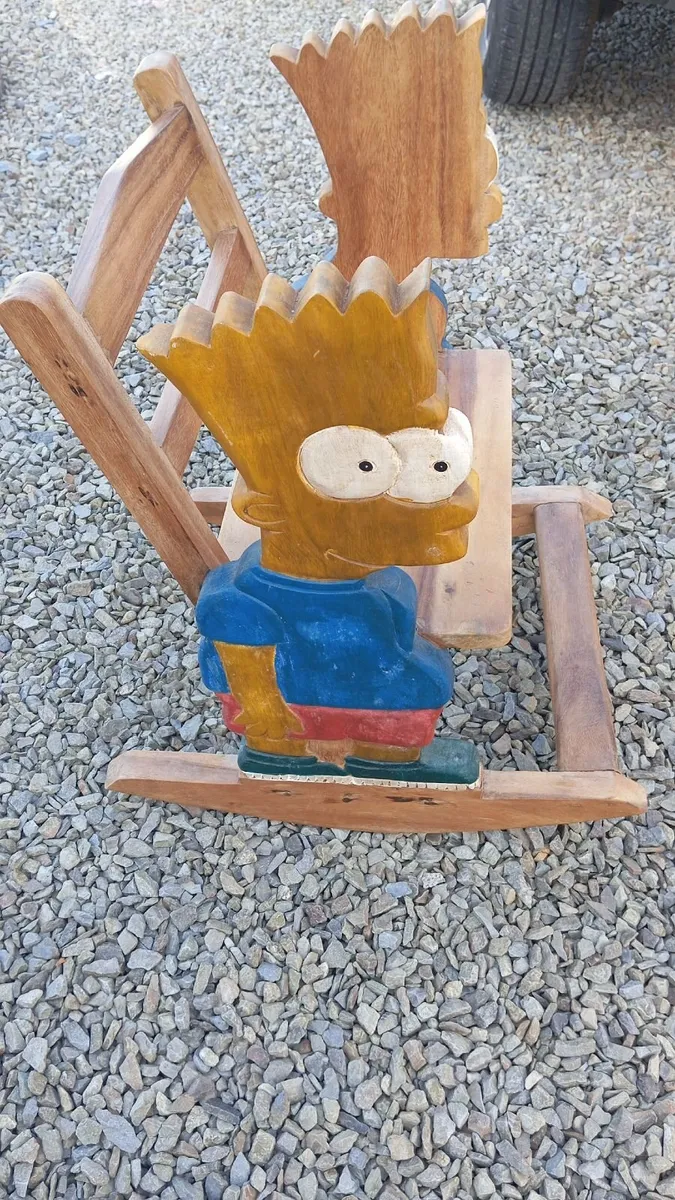 Bart Simpson rocking chair - Image 2