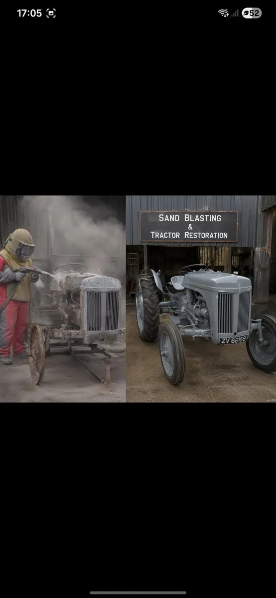 Sandblasting restoration - Image 1