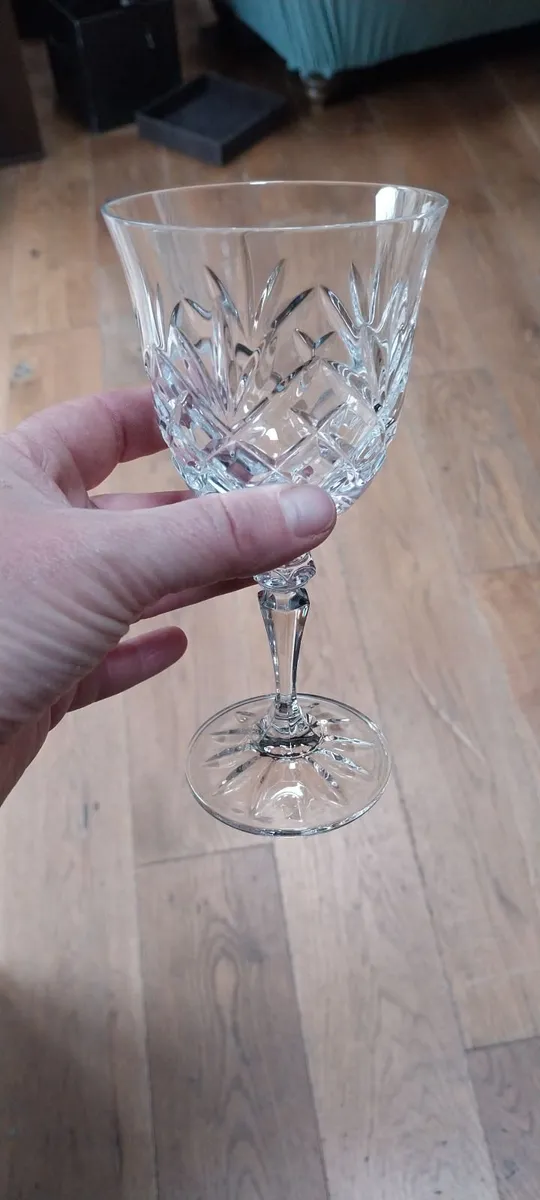 Galway crystal  Wine Glasses - Image 2