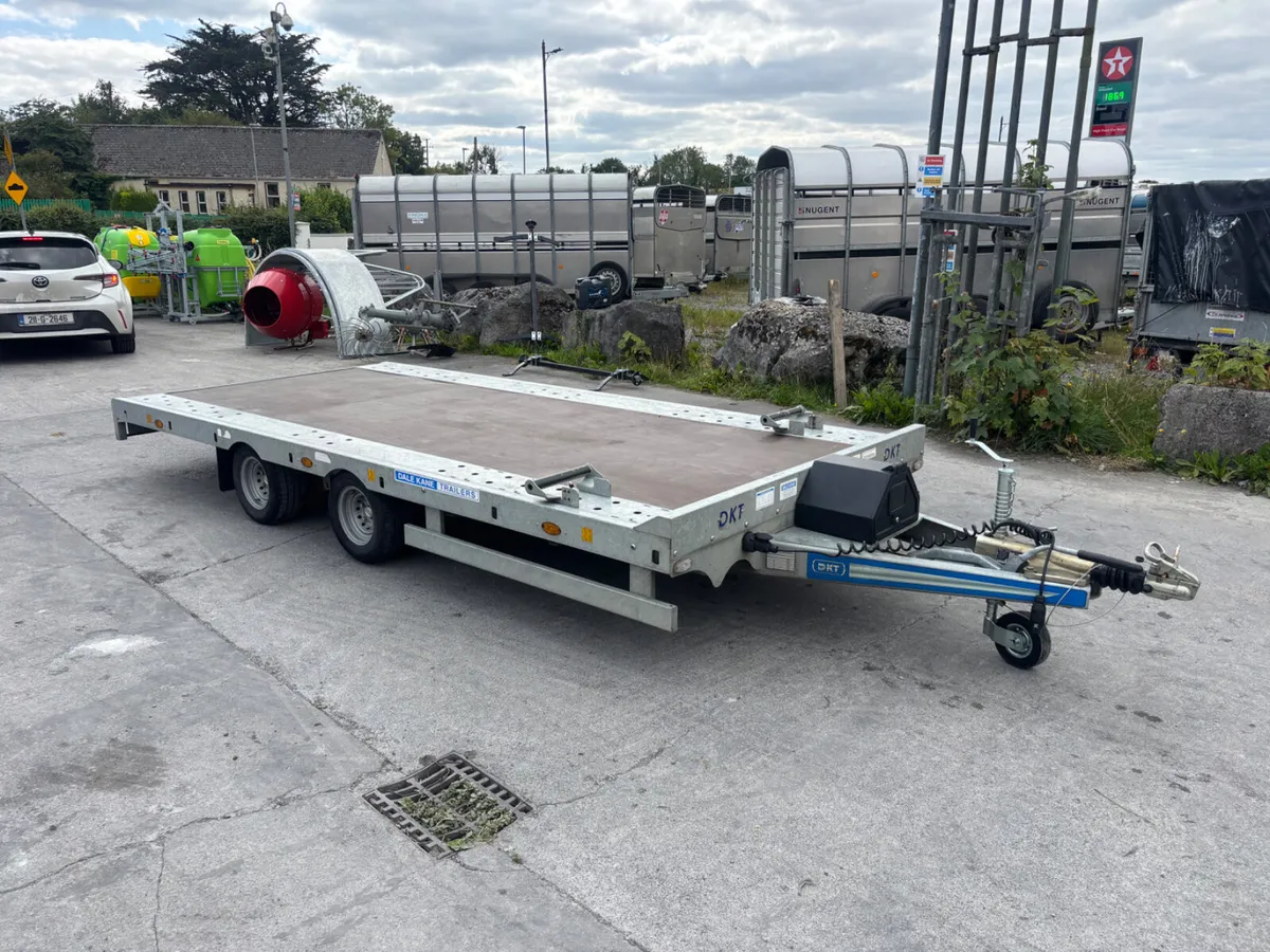 dale kane 14ft lowloader car transporter - Image 1