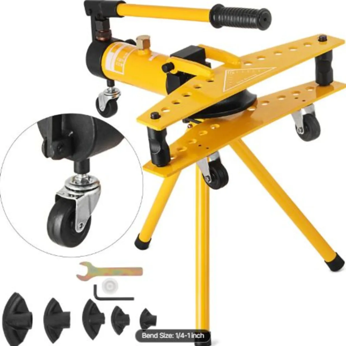 Manual Hydraulic Pipe Tube Bender Machine 10 Ton - Image 1