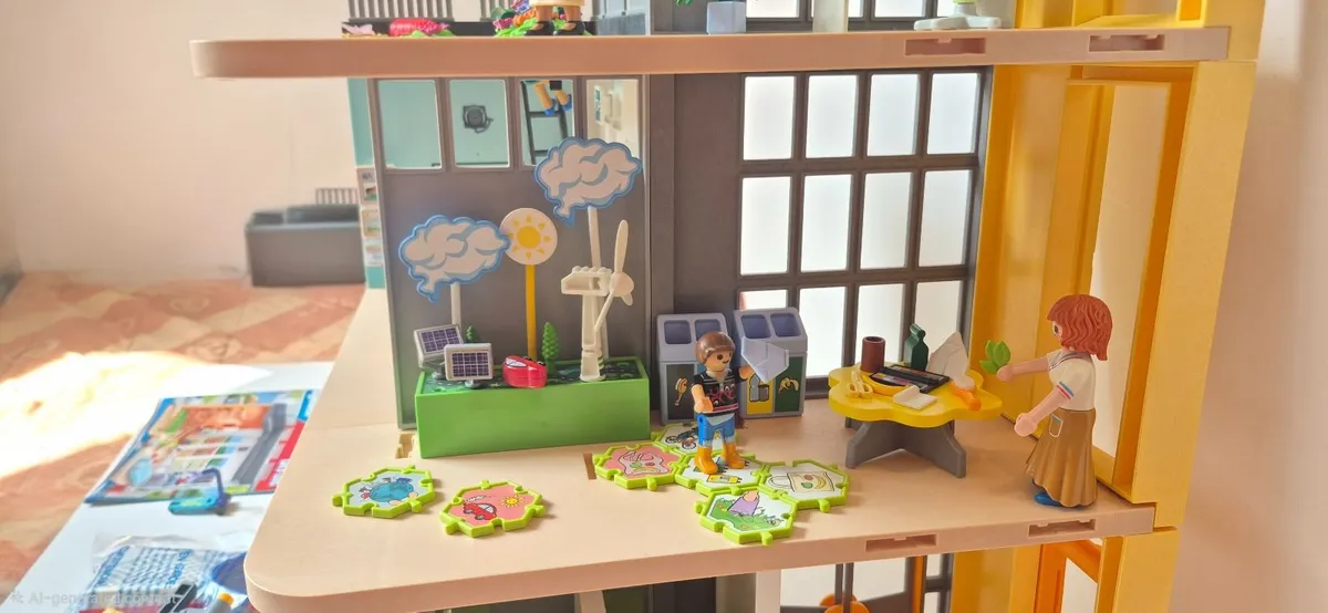 Playmobil School, Gym and Meteorology set - Image 4