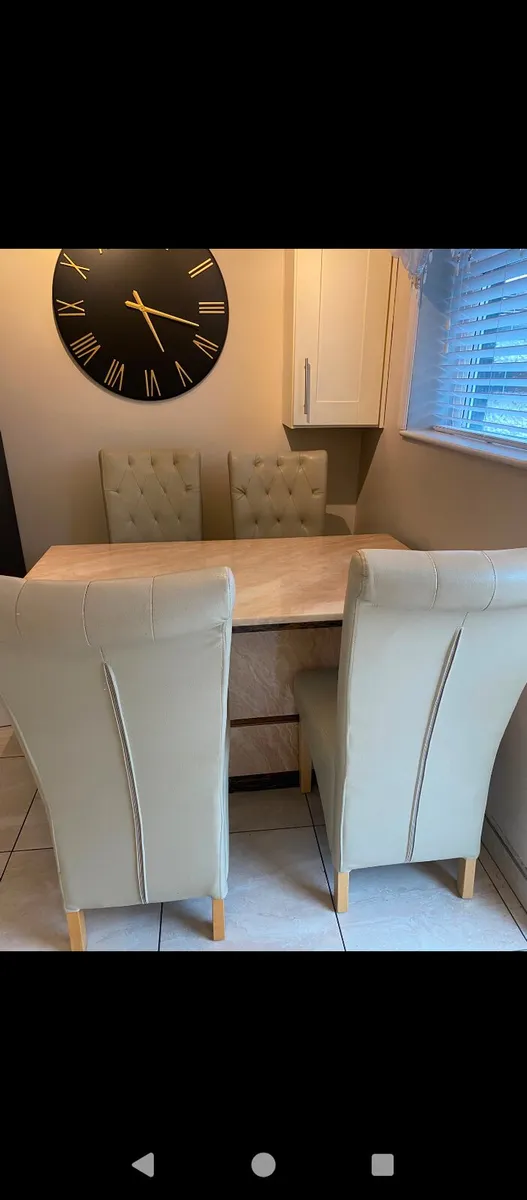 Table and Four Chairs - Image 2
