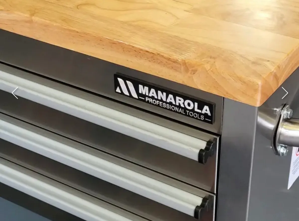 Brand New 55” 10 Drawer Stainless Steel Tool Chest - Image 3