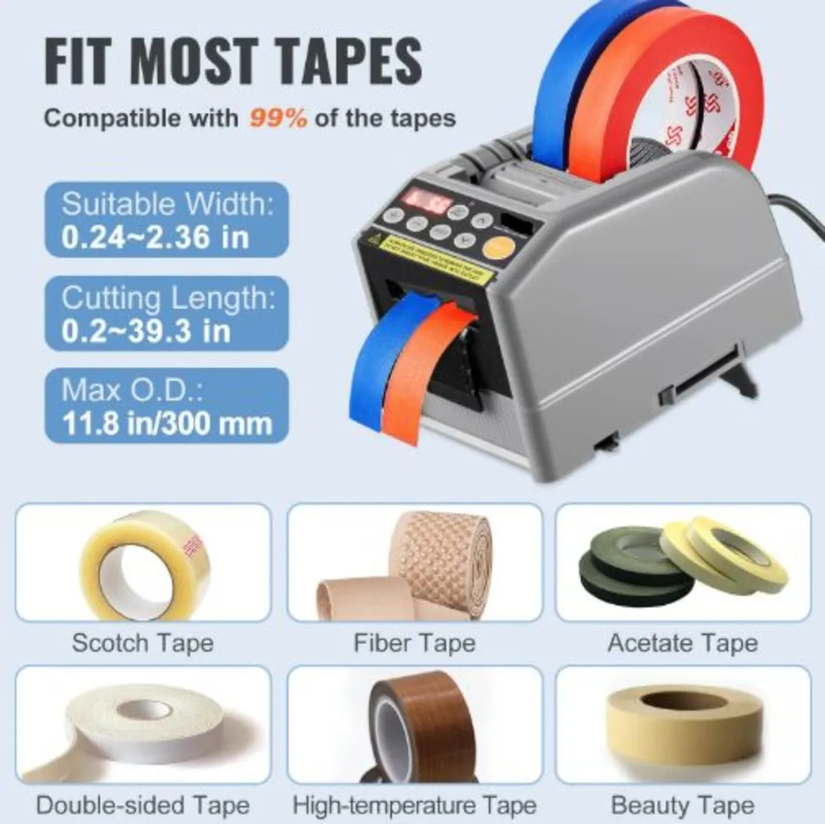 Zcut-9 Automatic Tape Dispenser Adhesive Electric - Image 2