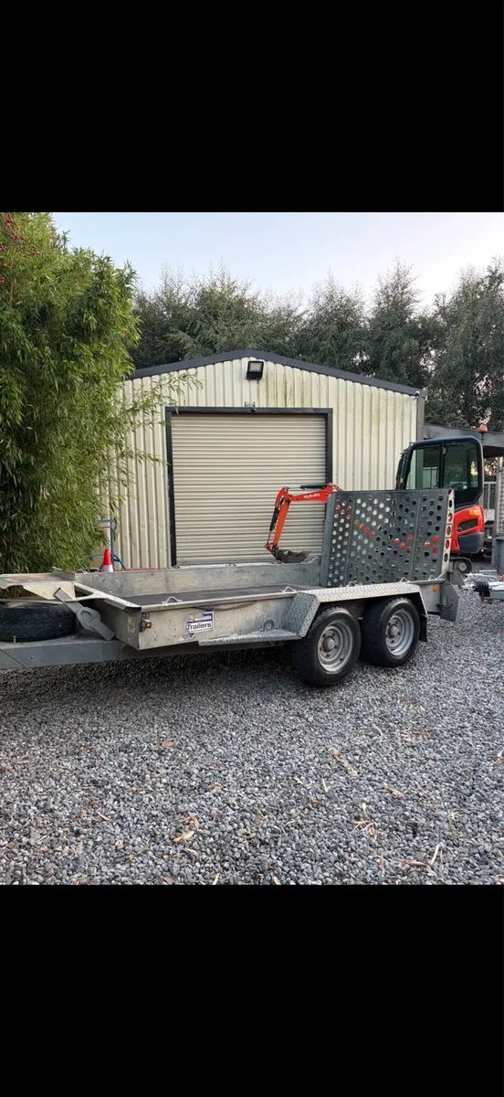 2021 10x5,4 Ifor Williams Plant Trailer - Image 1