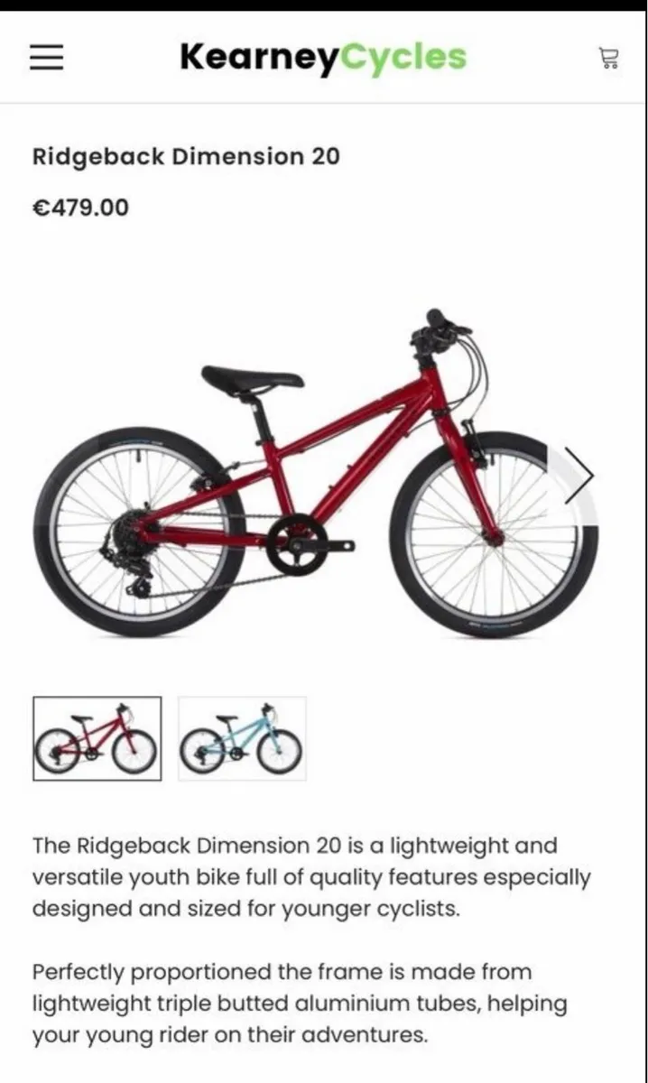 Kids Bike - Image 2