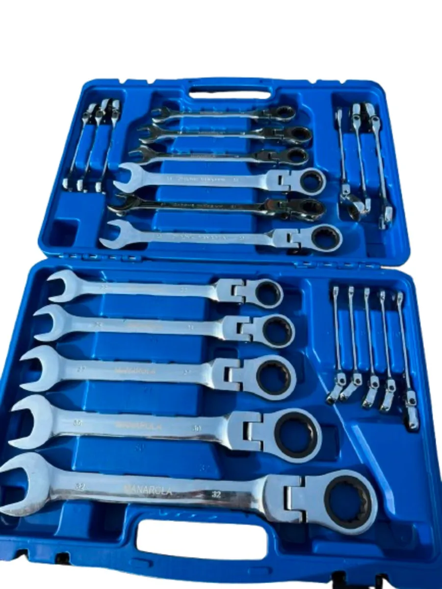 🔧 22pc Flexible Gear Rachet Spanners 🔧