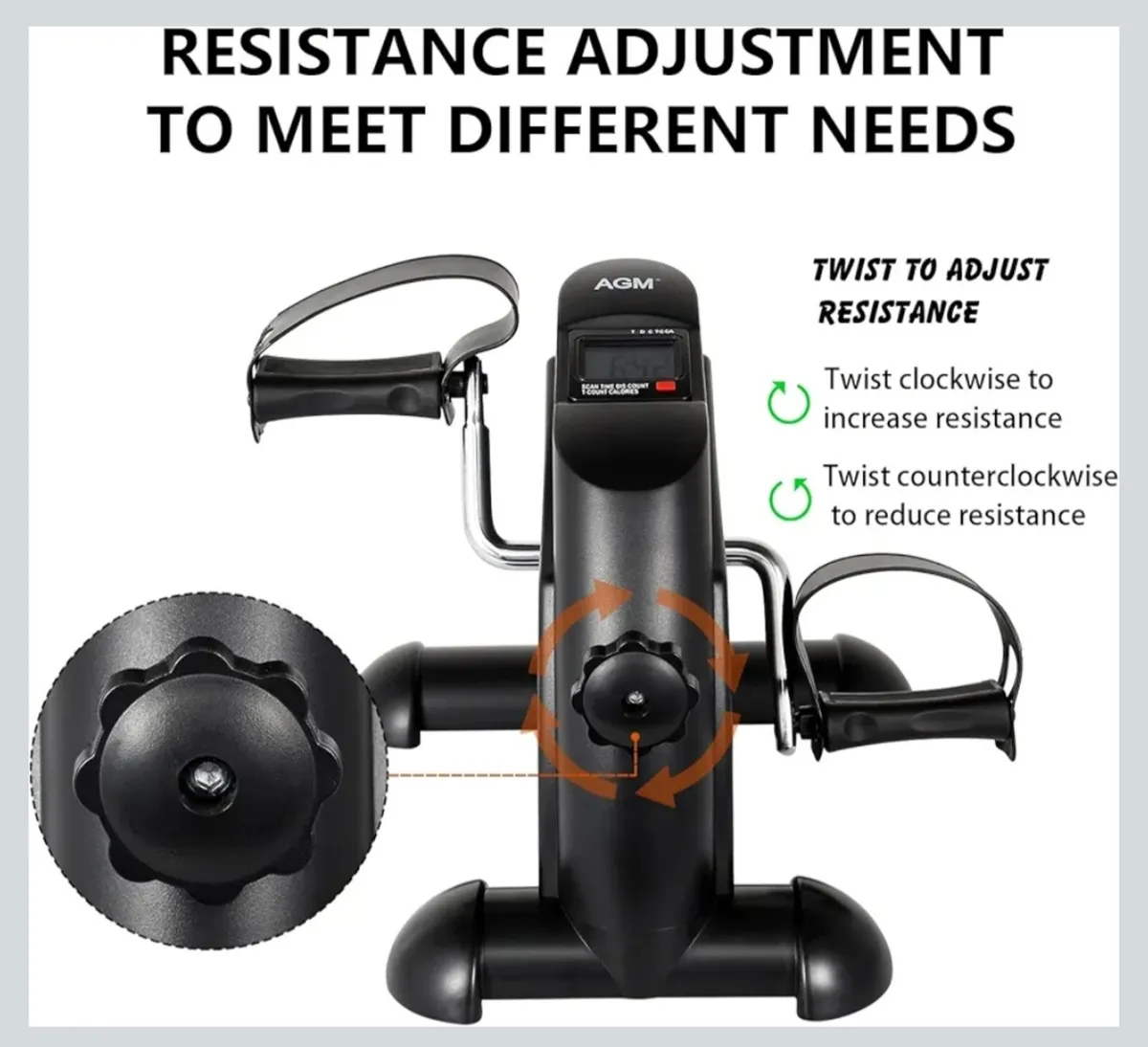 AGM MINI EXERCISE BIKE - Image 2