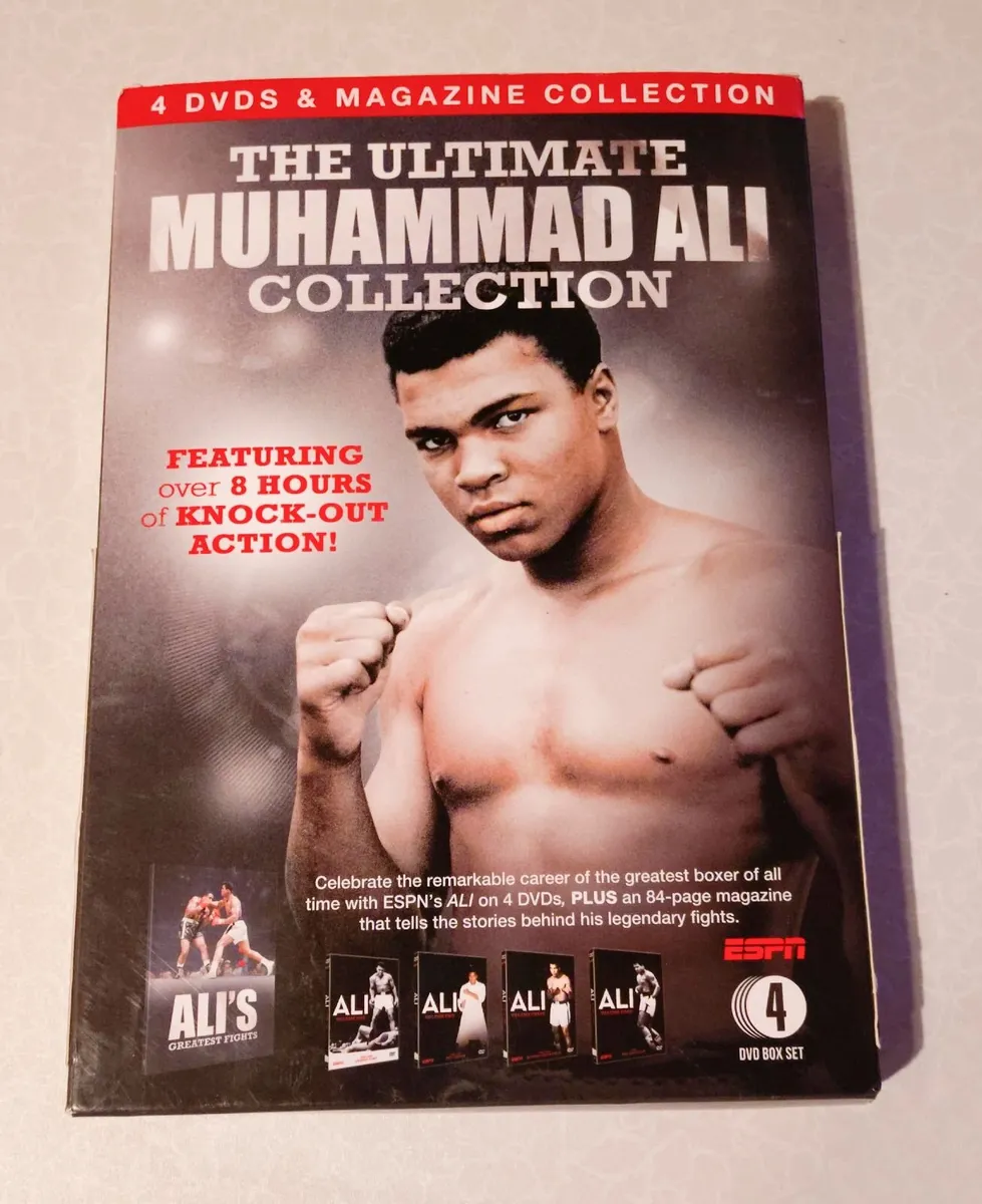 ULTIMATE MUHAMMAD ALI, COLLECTION (BOOK & DVD'S). - Image 1