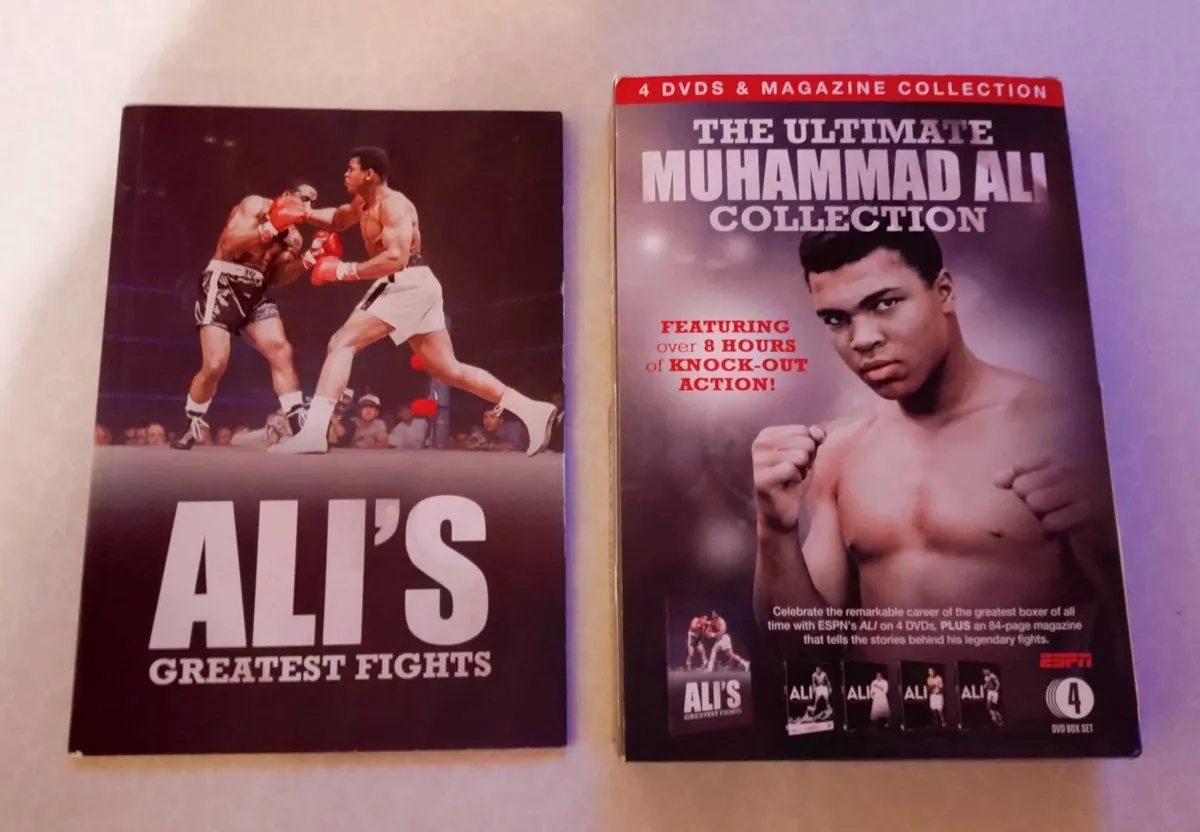 ULTIMATE MUHAMMAD ALI, COLLECTION (BOOK & DVD'S). - Image 4