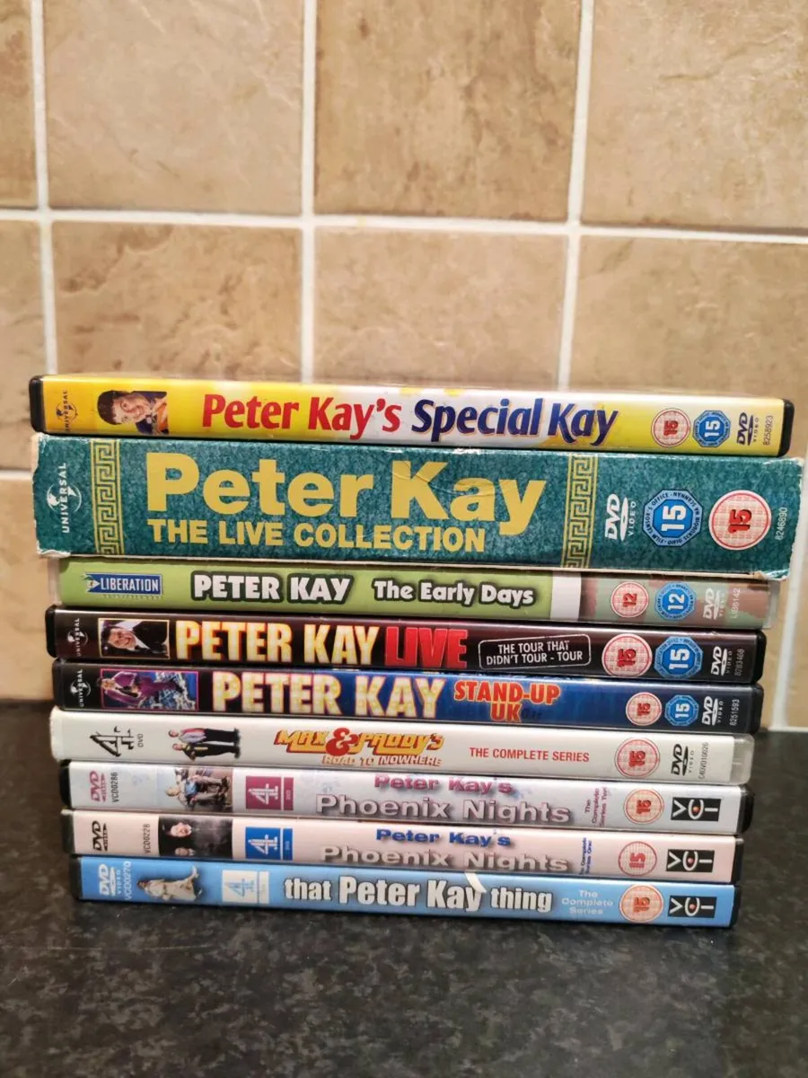 Peter kay dvds