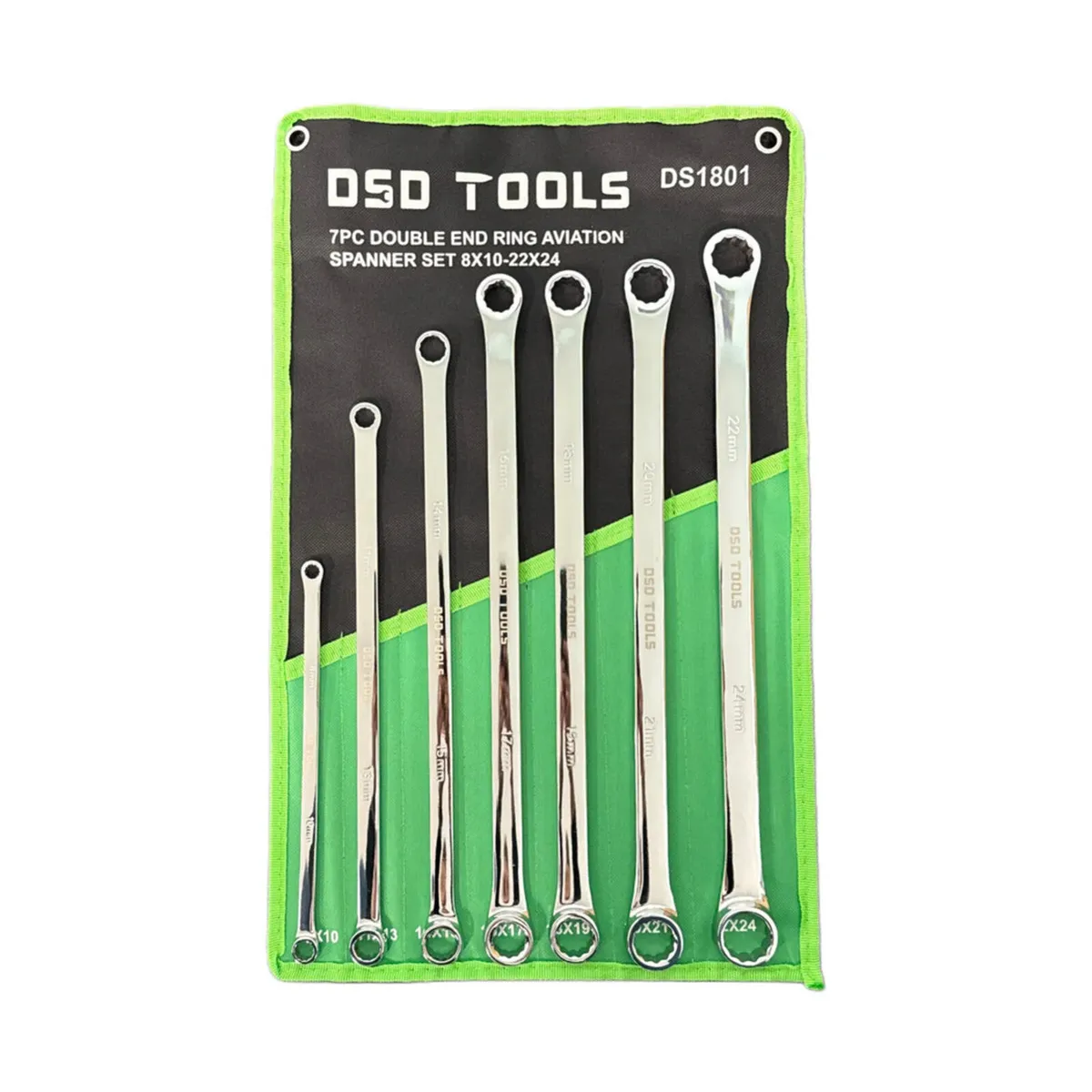 7-Piece Double-End Ring Aviation Spanner Set 🔧 - Image 2