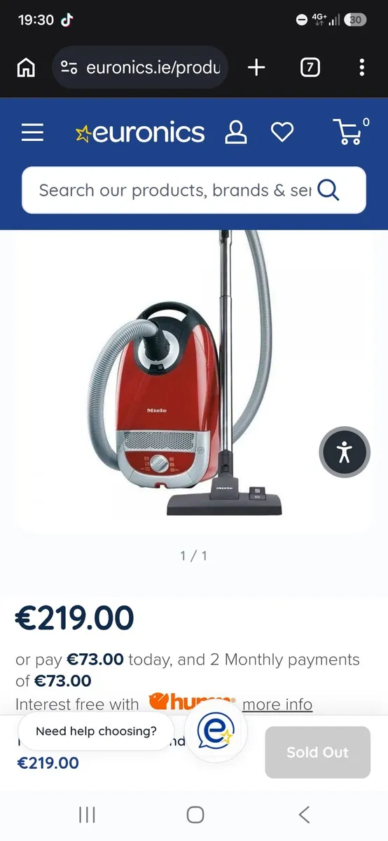 Miele hoover - Image 3