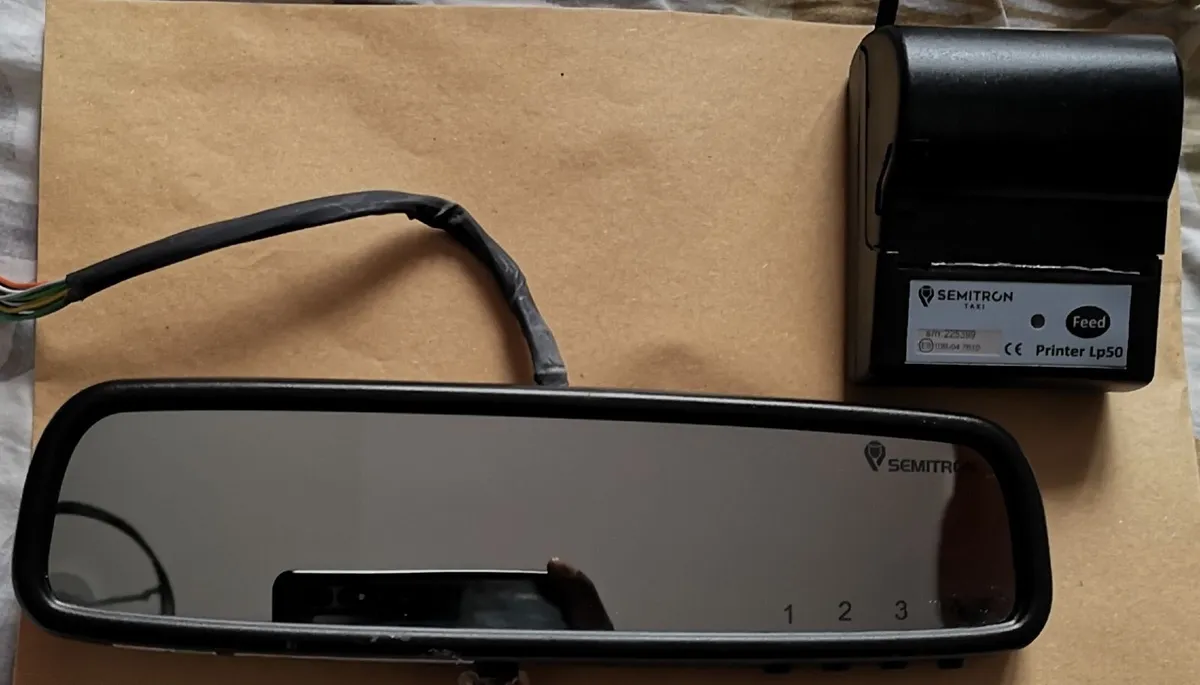 Taxi meter and a printer (Semitron) - Image 4
