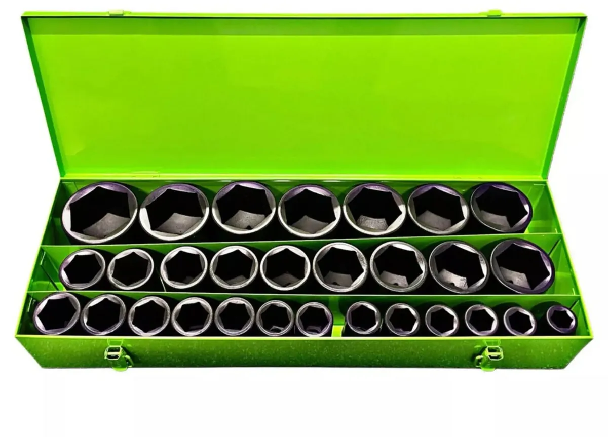DSD Tools 29-Piece 3/4" Drive Deep Impact Sockets - Image 1
