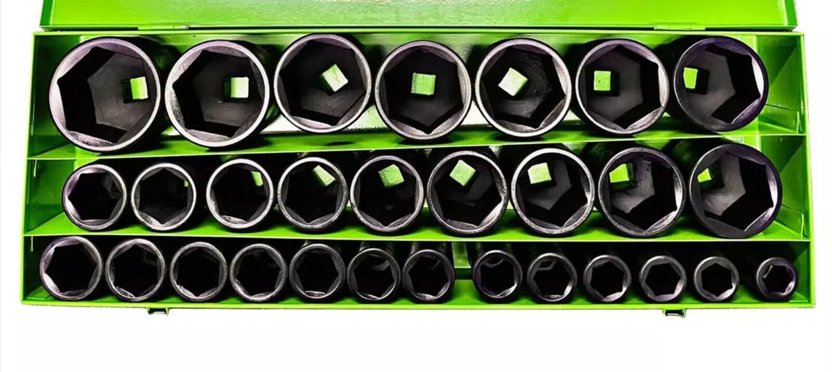DSD Tools 29-Piece 3/4" Drive Deep Impact Sockets - Image 2
