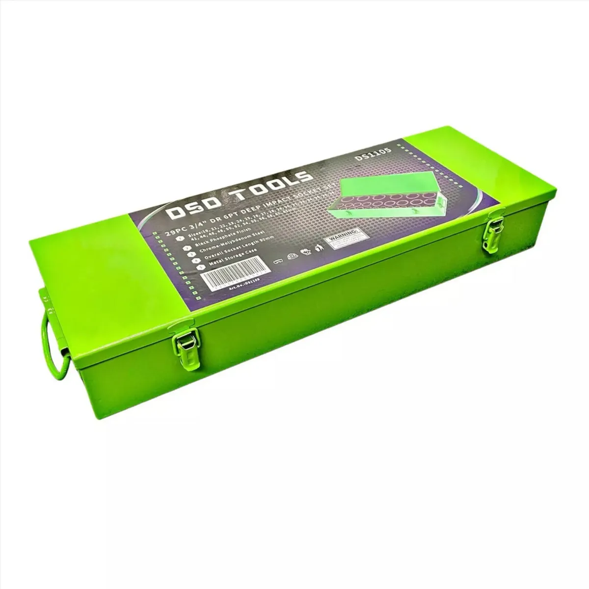 DSD Tools 29-Piece 3/4" Drive Deep Impact Sockets - Image 3