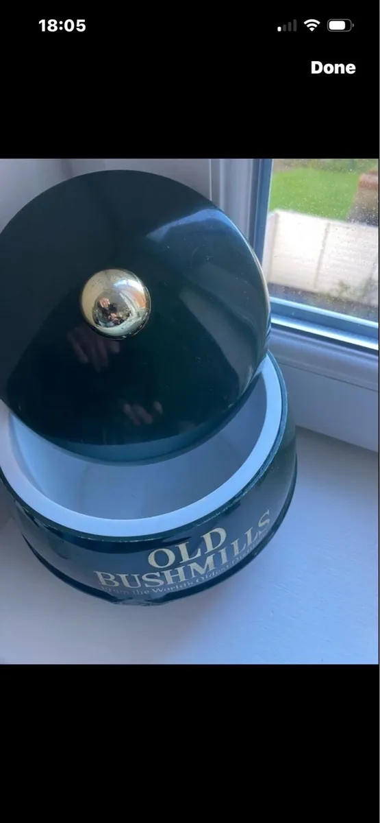 Rare Vintage Old Bushmills ice Bucket - Image 4