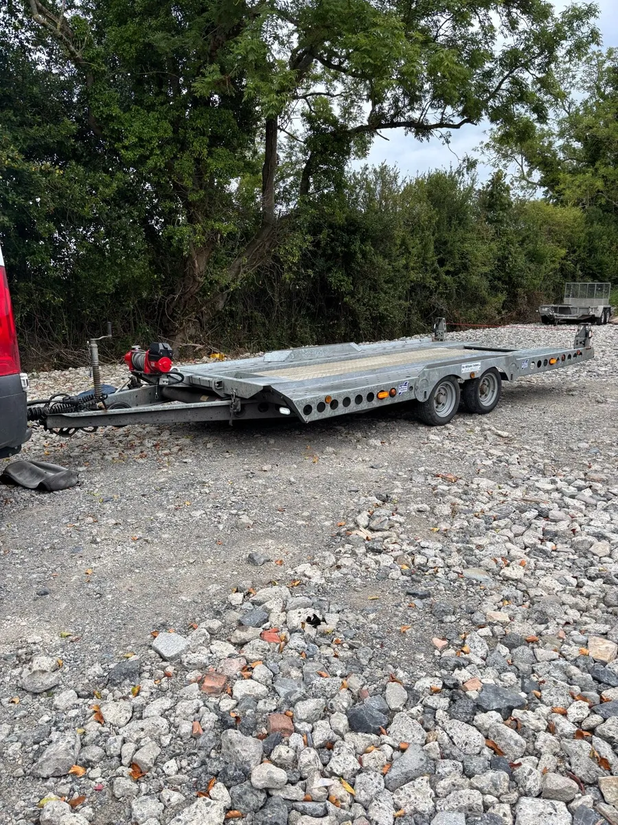 Ifor Williams CT177 Car Transporter w/ Winch - Image 1
