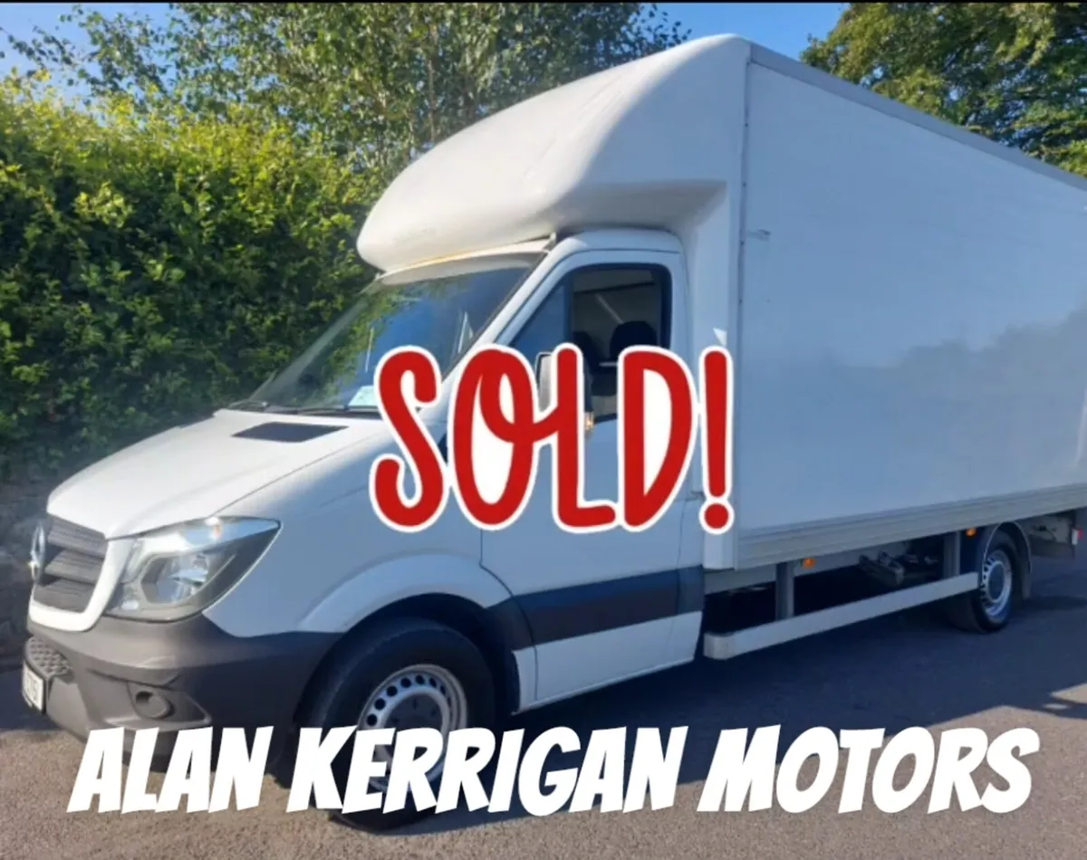 MERC SPRINTER 2018' LUTON WITH TAIL LIFT - Image 1
