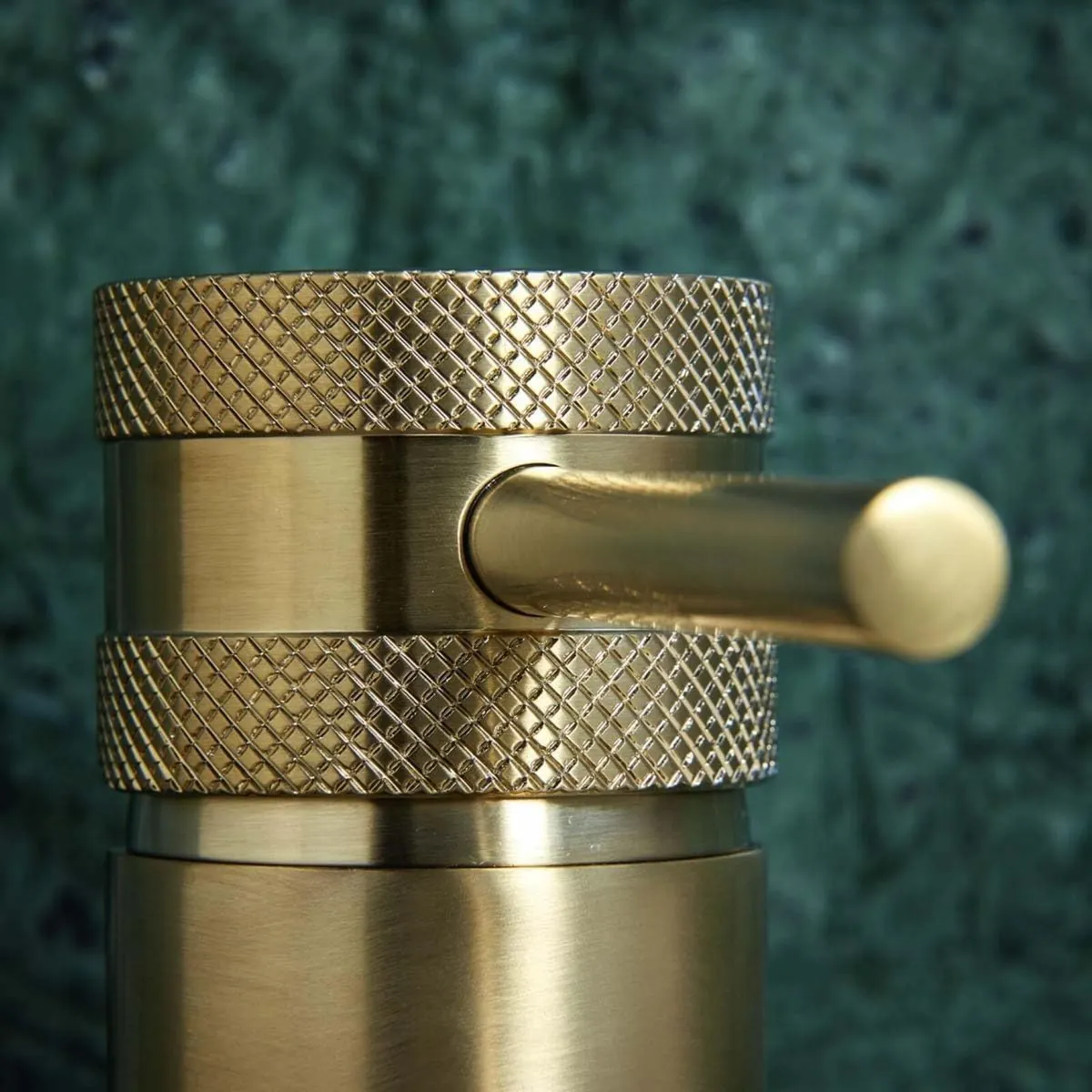 Apres Brushed Brass Tall Basin Mixer Bathroom Sink - Image 4