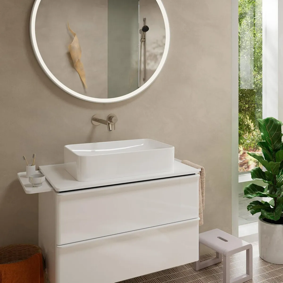 Tecturis S Bathroom Tap Wall-Mounted - Image 2