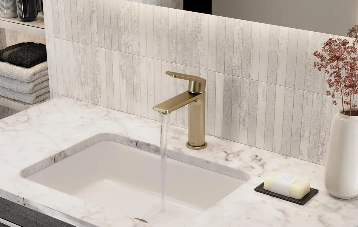 Bathroom Taps Chrome Basin Mixer Tap - Image 4