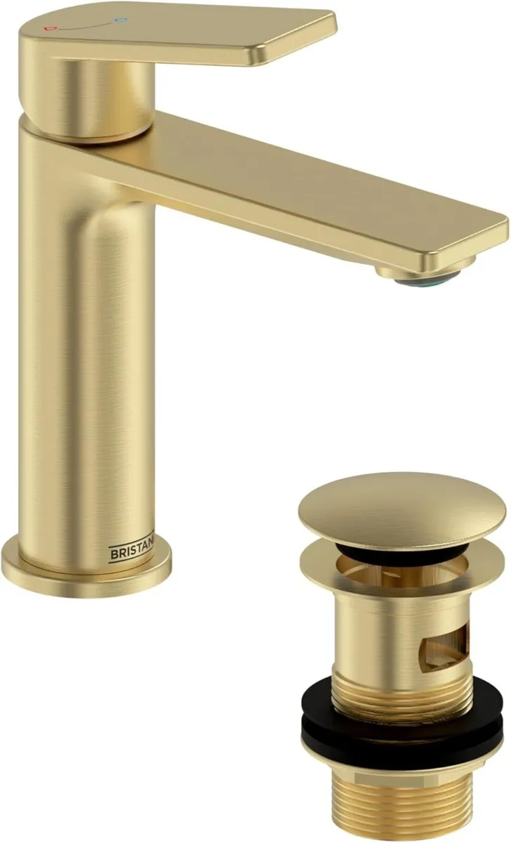 Bathroom Taps Chrome Basin Mixer Tap - Image 1