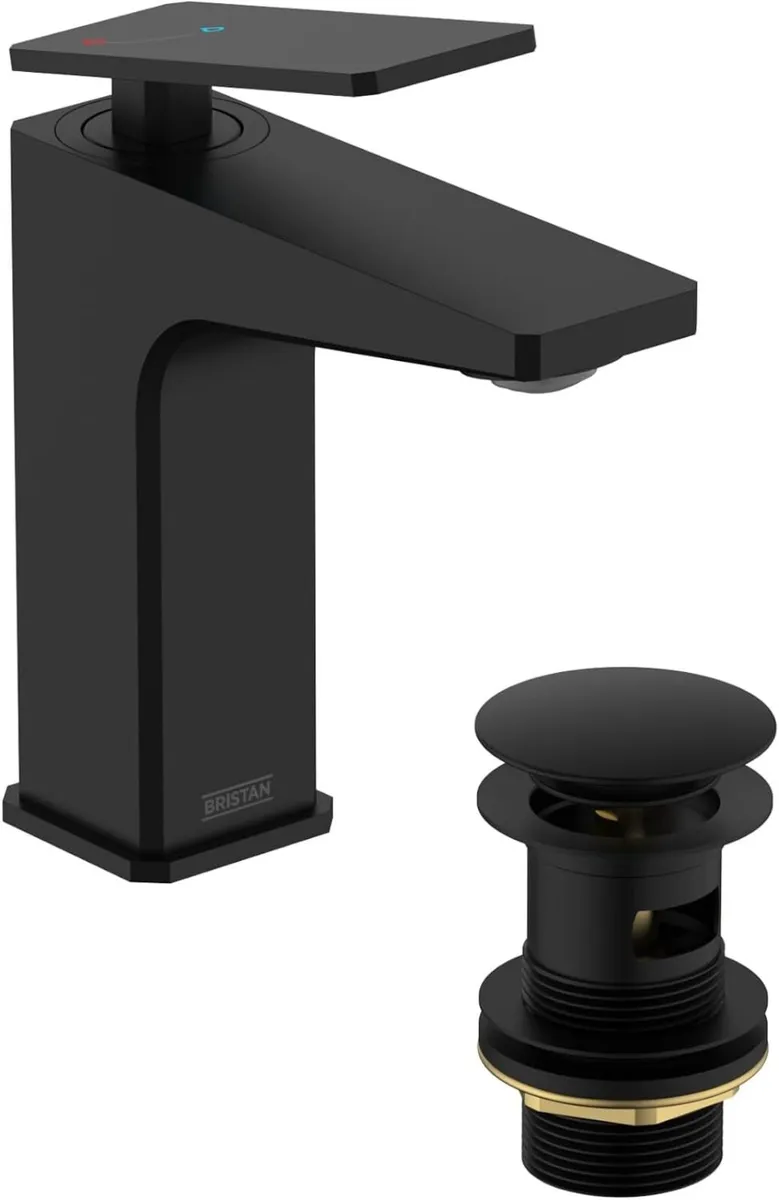 Bathroom Taps Square Basin Mixer Tap - Image 4